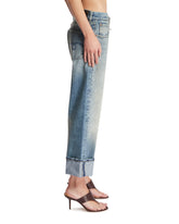 Jeans Cuffed X-Boyfriend Crop Blu | PDP | Antonia