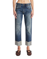Blue Turn-Up Jeans | PDP | Antonia