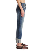 Blue Turn-Up Jeans | PDP | Antonia
