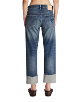 Blue Turn-Up Jeans | PDP | Antonia