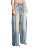 Blue Darcy Wide-Leg Jeans | PDP | Antonia