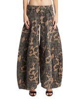 Pantaloni Balloon Animalier Verdi | PDP | Antonia