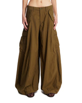 Green Siouxsie Field Cargo Pants | PDP | Antonia