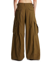 Pantaloni Siouxsie Field Cargo Verdi | PDP | Antonia