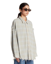 Camicia A Quadri Azzurra | PDP | Antonia