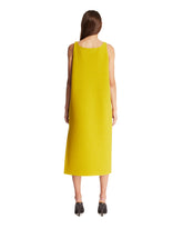Yellow Walker Wool Midi Dress | PDP | Antonia