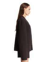 Gray Walker Wool Jacket | PDP | Antonia