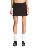 Gray Wool Miniskirt | PDP | Antonia