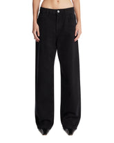 Jeans A Gamba Ampia Neri | PDP | Antonia
