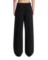 Jeans A Gamba Ampia Neri | PDP | Antonia