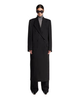 Black Long Wool Coat | PDP | Antonia