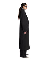 Black Long Wool Coat | PDP | Antonia