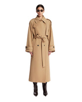 Beige Classic Trench Coat | PDP | Antonia