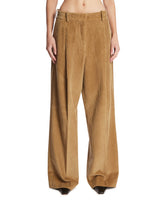 Beige Corduroy Trousers | PDP | Antonia