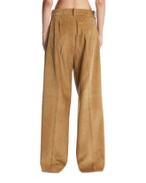 Beige Corduroy Trousers | PDP | Antonia