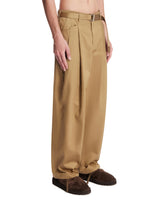 Pantaloni Chino Con Cintura Beige | PDP | Antonia