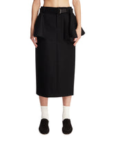Gonna Melton Midi Nera | PDP | Antonia