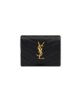 Portafoglio Monogram Saint Laurent tri-fold | PDP | Antonia