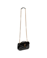 Black Mini LouLou Logo Bag | All | Antonia