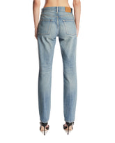 Blue Five-Pocket Jeans | PDP | Antonia