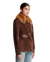 Brown Suede Jacket | PDP | Antonia