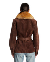 Brown Suede Jacket | PDP | Antonia