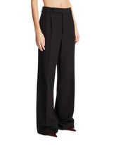 Pantaloni Sartoriali In Lana Neri | PDP | Antonia