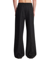 Pantaloni Sartoriali In Lana Neri | PDP | Antonia