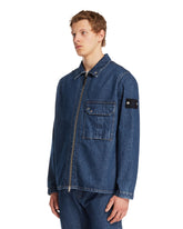 Blue Cotton Denim Jacket | PDP | Antonia