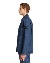 Blue Cotton Denim Jacket | PDP | Antonia