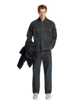 Blue Cotton Denim Jacket | PDP | Antonia