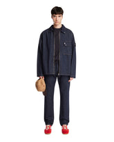 Dark Blue Five-Pocket Jeans | PDP | Antonia