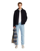 Blue Straight-Leg Jeans | PDP | Antonia