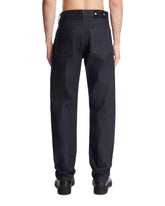 Blue Five-Pocket Jeans | PDP | Antonia