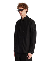 Black Wool Overshirt | PDP | Antonia