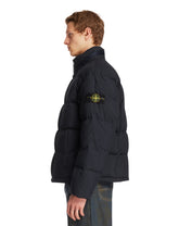 Blue Quilted Down Jacket | PDP | Antonia