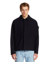 Blue Wool Jacket | PDP | Antonia