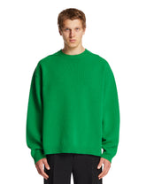 Green Wool Sweater | PDP | Antonia