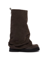 Gray Robin Combat Boots | PDP | Antonia