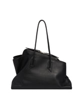 Black Medium La Passeggiata Bag | PDP | Antonia