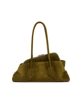 Green Small La Passeggiata Top Handle Bag | PDP | Antonia