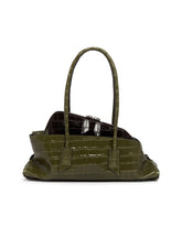 Green and Brown La Passeggiata Small Bag | PDP | Antonia