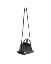 Borsa La Passeggiata Mini In Pelle Grigia | PDP | Antonia