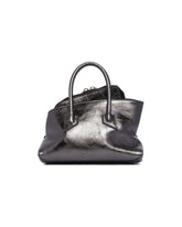 Borsa La Passeggiata Mini In Pelle Grigia | PDP | Antonia