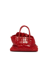 Red Mini La Passeggiata Top Handle Bag | PDP | Antonia