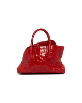 Red Mini La Passeggiata Top Handle Bag | PDP | Antonia
