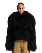 Black Mongolia Bomber Jacket | PDP | Antonia