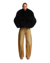 Black Mongolia Bomber Jacket | PDP | Antonia