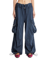 Pantaloni Cargo Parachute Blu | PDP | Antonia