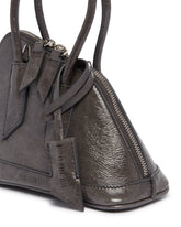 Gray Mini Sant Ambroeus Leather Bag | PDP | Antonia